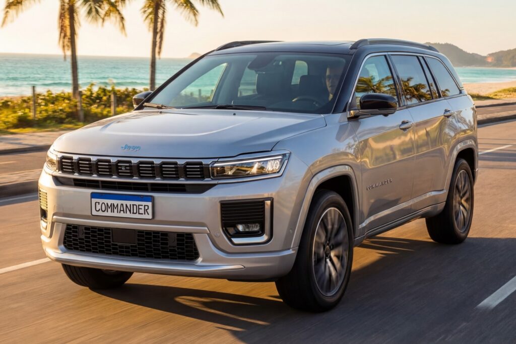 Jeep Commander 2027: preços, versões e consumo do híbrido