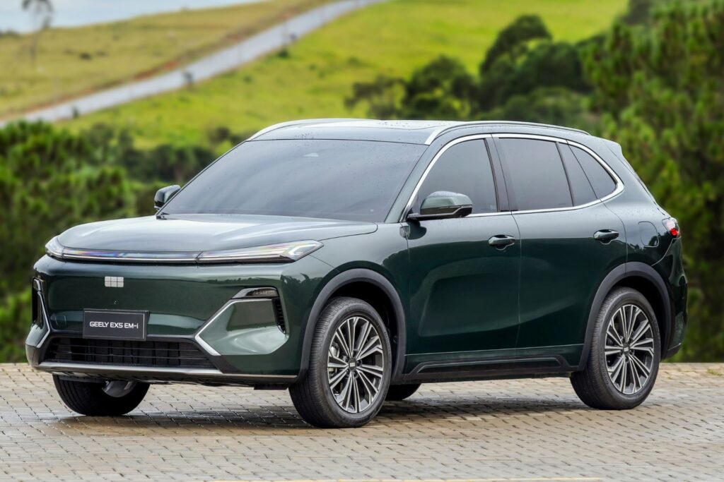 Geely EX5 EM-i: SUV híbrido de 262 cv do vencedor do BBB26