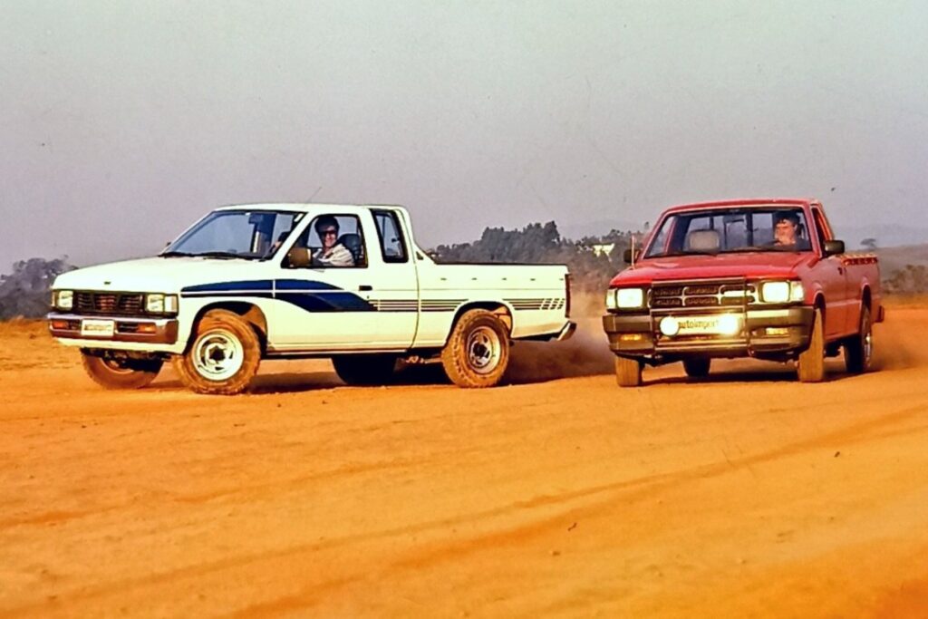 Nissan vs Mazda: qual a melhor picape japonesa importada em 1994?