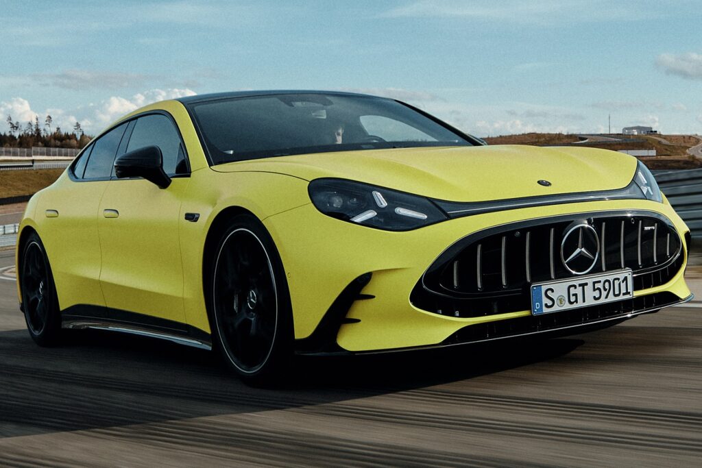 Mercedes-AMG GT elétrico tem 1.169 cv e ronco de V8
