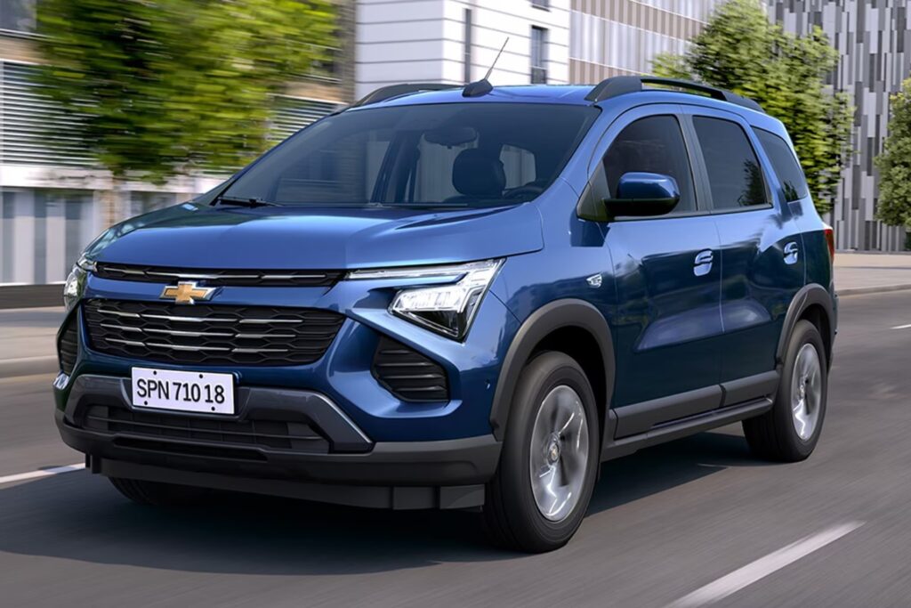 Chevrolet Spin 2027: preços, versões, equipamentos e consumo