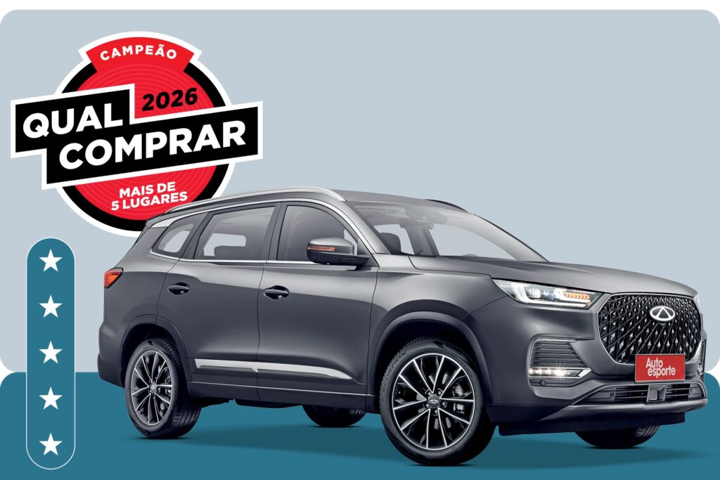 Caoa Chery Tiggo 8 é o carro com mais de 5 lugares de melhor custo-benefício do Brasil