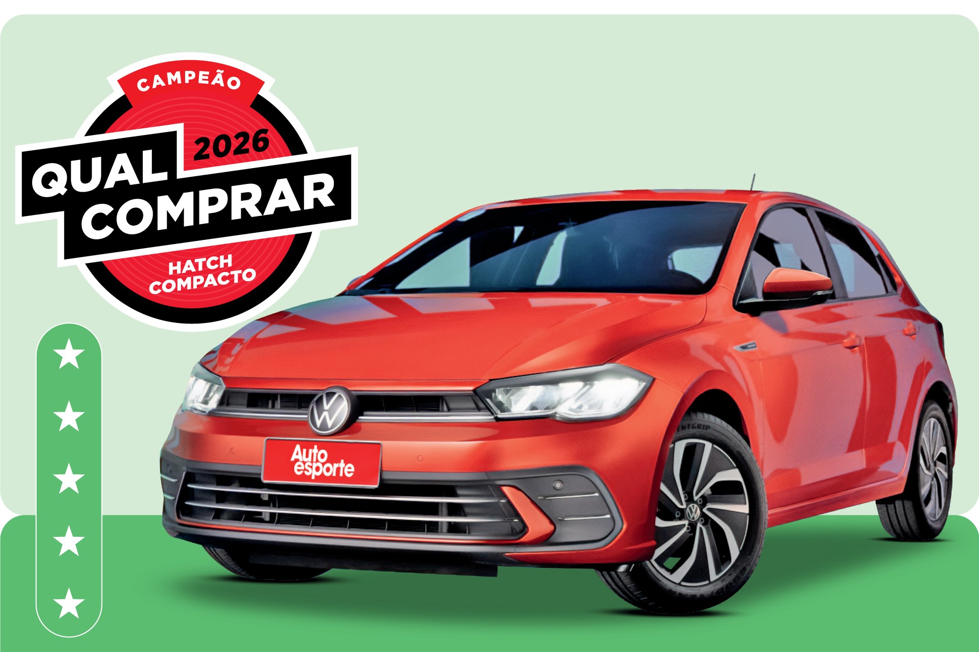 Volkswagen Polo é o hatch compacto de melhor custo-benefício em 2026