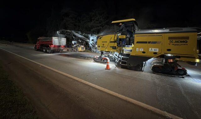 Obras na BR-040 MG alteram tráfego entre BH e Juiz de Fora