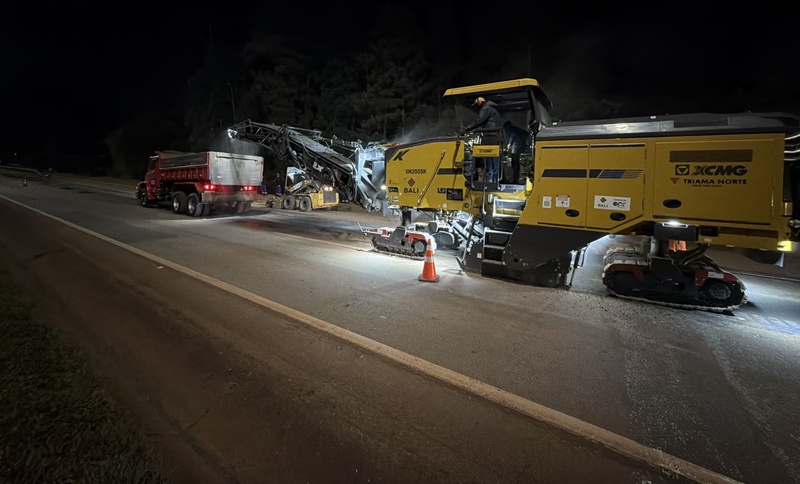 Obras na BR-040 MG alteram tráfego entre BH e Juiz de Fora