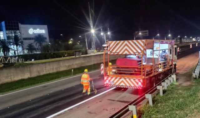 Recapeamento da SP-075 entre Campinas e Itu é iniciado