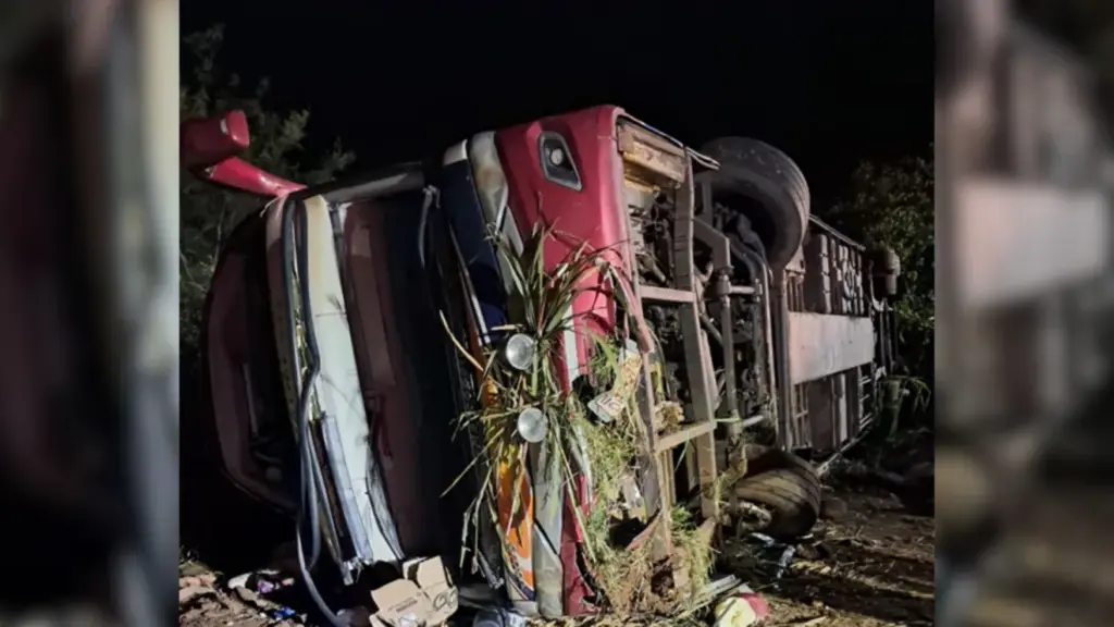 Acidente de ônibus na SC-492: número de mortes sobe para 4