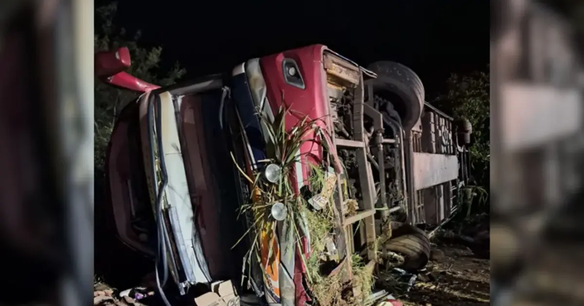 Acidente de ônibus na SC-492: número de mortes sobe para 4