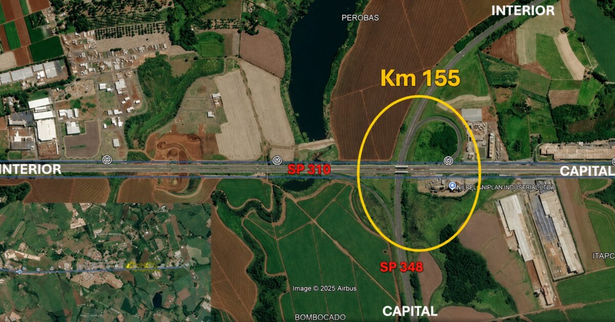 Obras de ampliação de viaduto alteram tráfego na SP-310 em Cordeirópolis