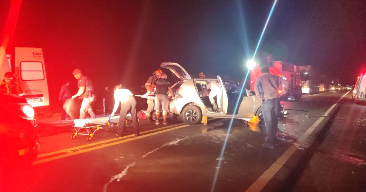 Acidente na SP-483 em Taciba deixa 6 feridos, 4 em estado grave