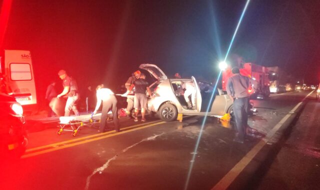 Acidente na SP-483 em Taciba deixa 6 feridos, 4 em estado grave