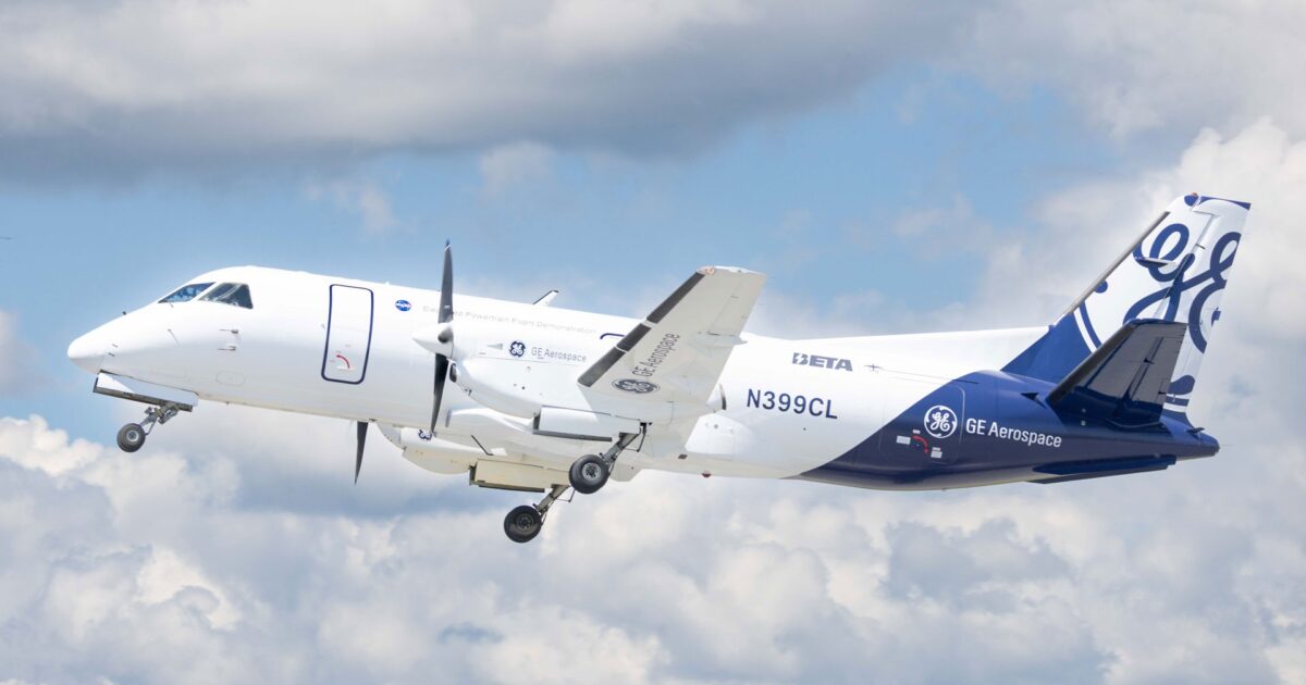 Como funciona o novo avião híbrido de passageiros em testes