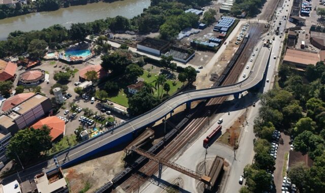 Viaduto Saint Gobain é liberado ao tráfego em Barra Mansa