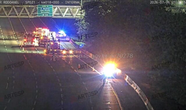 Pedestre se mata ao pular de passarela sobre o Rodoanel em Carapicuíba
