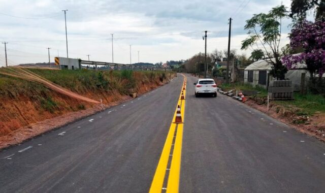 Tráfego liberado em via lateral da BR-116 em São Lourenço do Sul