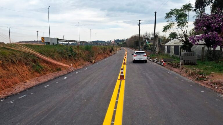 Tráfego liberado em via lateral da BR-116 em São Lourenço do Sul