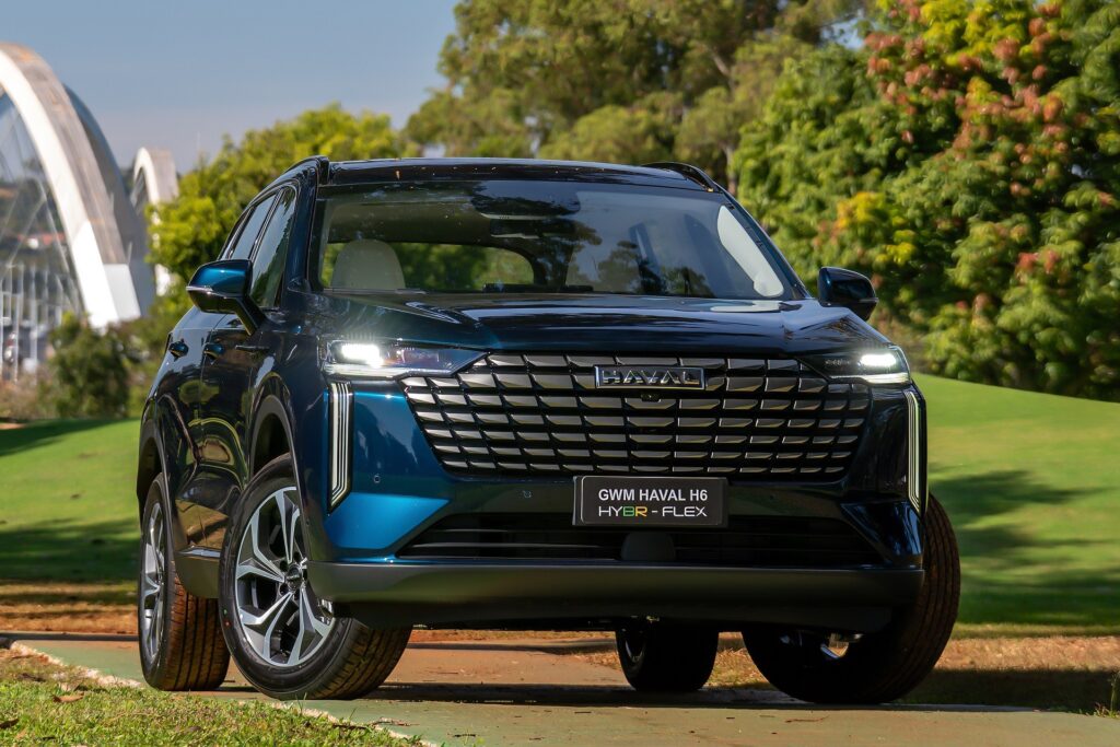 GWM Haval H6 2027: versões híbrido flex e preços
