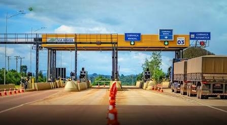 Pedágio Trairão BR-163: carreta 9 eixos paga R$705,60