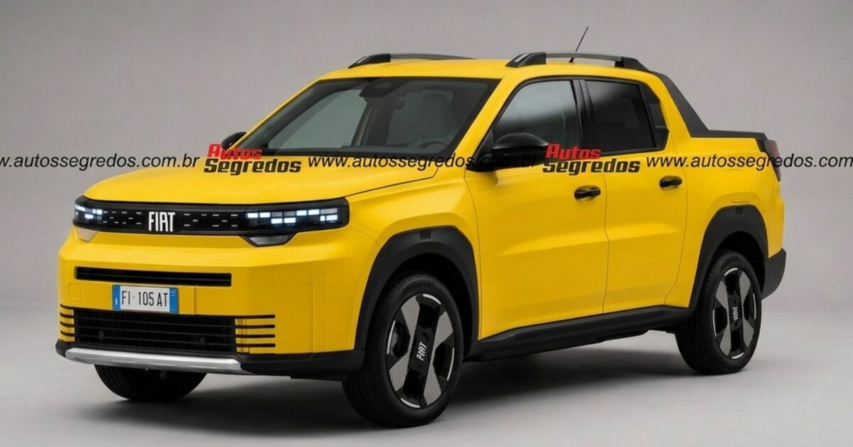 Nova Fiat Strada 2025 troca base do Mobi pelo Argo para rivalizar com Tukan