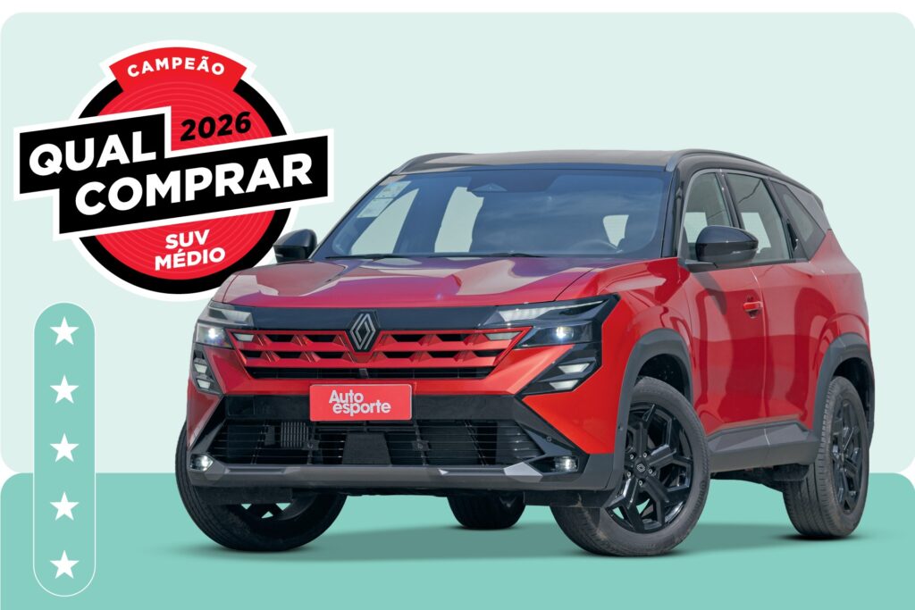 Renault Boreal é o SUV Médio de melhor custo-benefício do Brasil em 2026