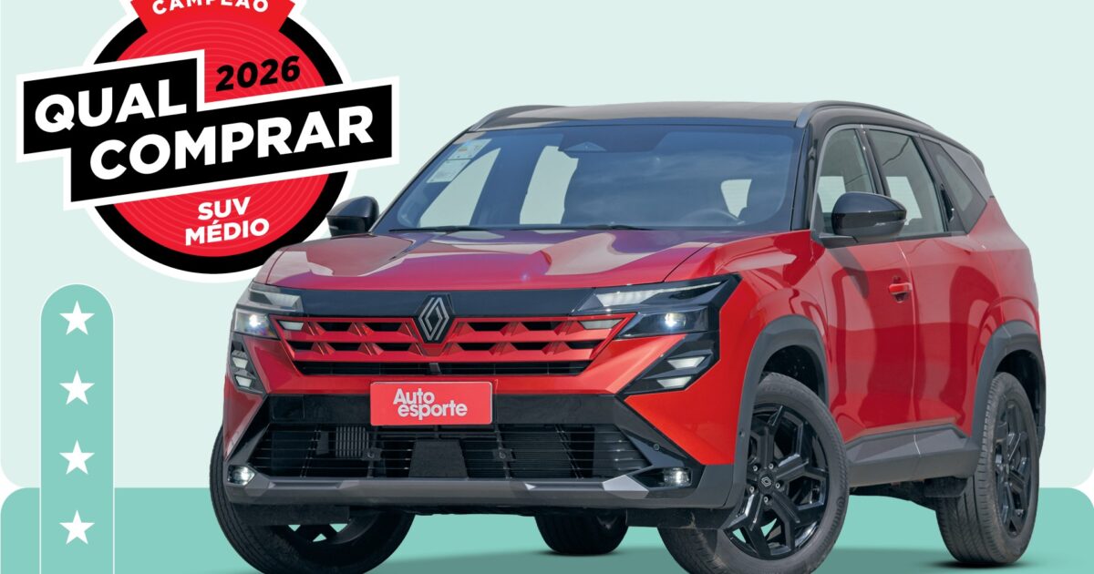 Renault Boreal é o SUV Médio de melhor custo-benefício do Brasil em 2026
