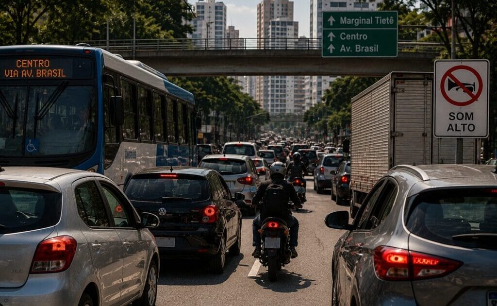 Estudo: ruído do trânsito pode aumentar risco de Parkinson