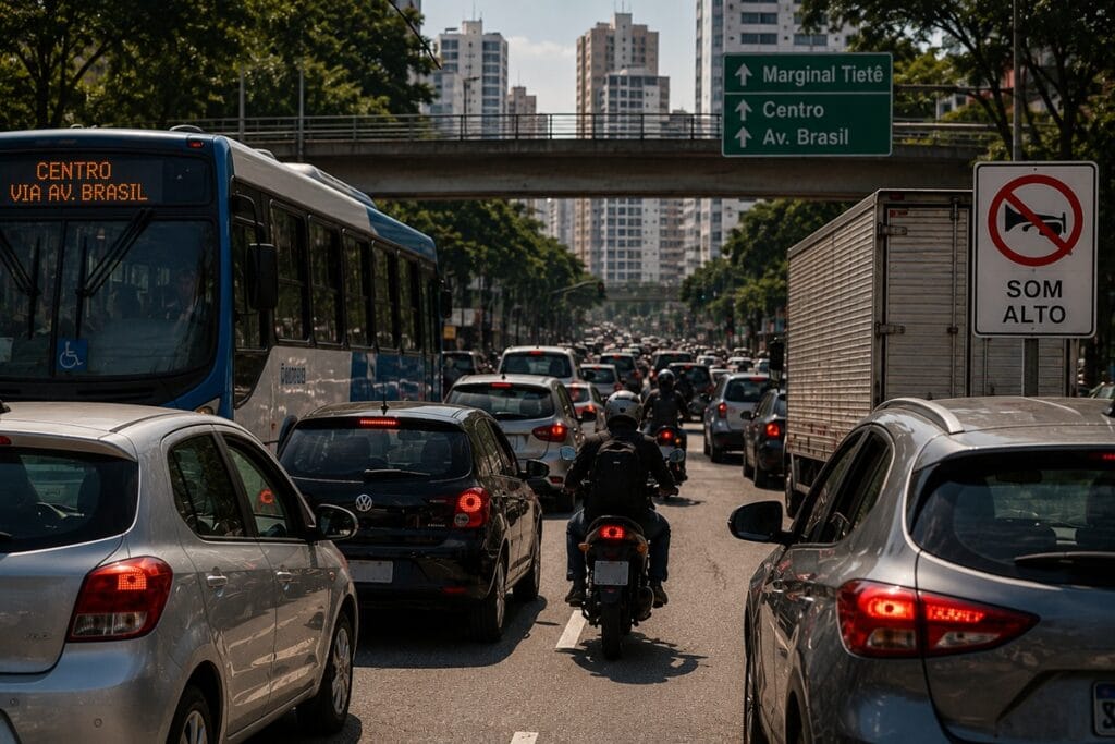 Estudo: ruído do trânsito pode aumentar risco de Parkinson