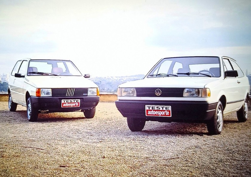 Volkswagen Gol CL x Fiat Uno Mille: comparativo polêmico
