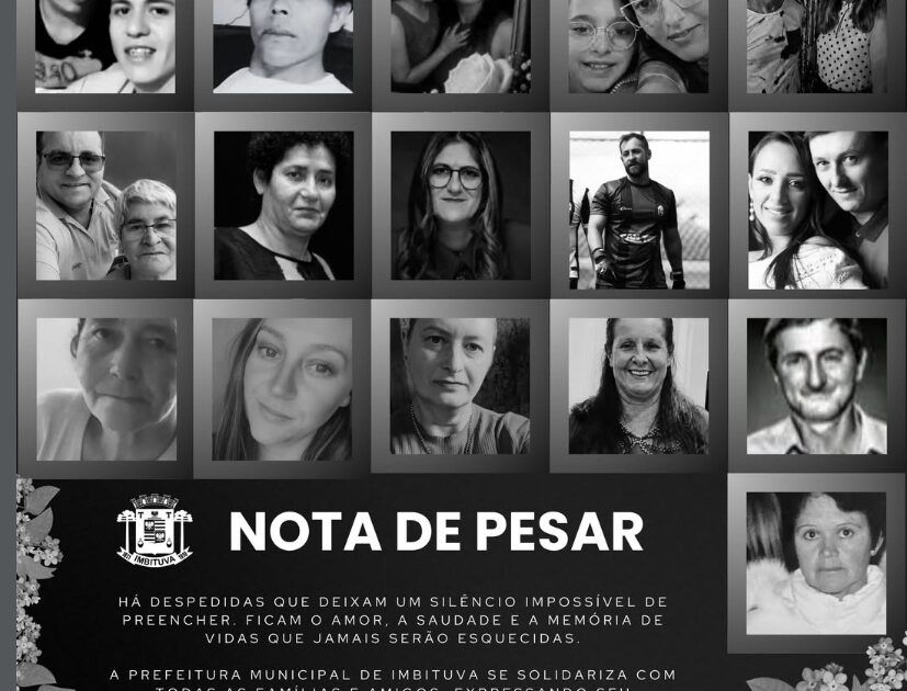 Acidente na BR-373 em Imbituva: prefeitura divulga nomes das 22 vítimas