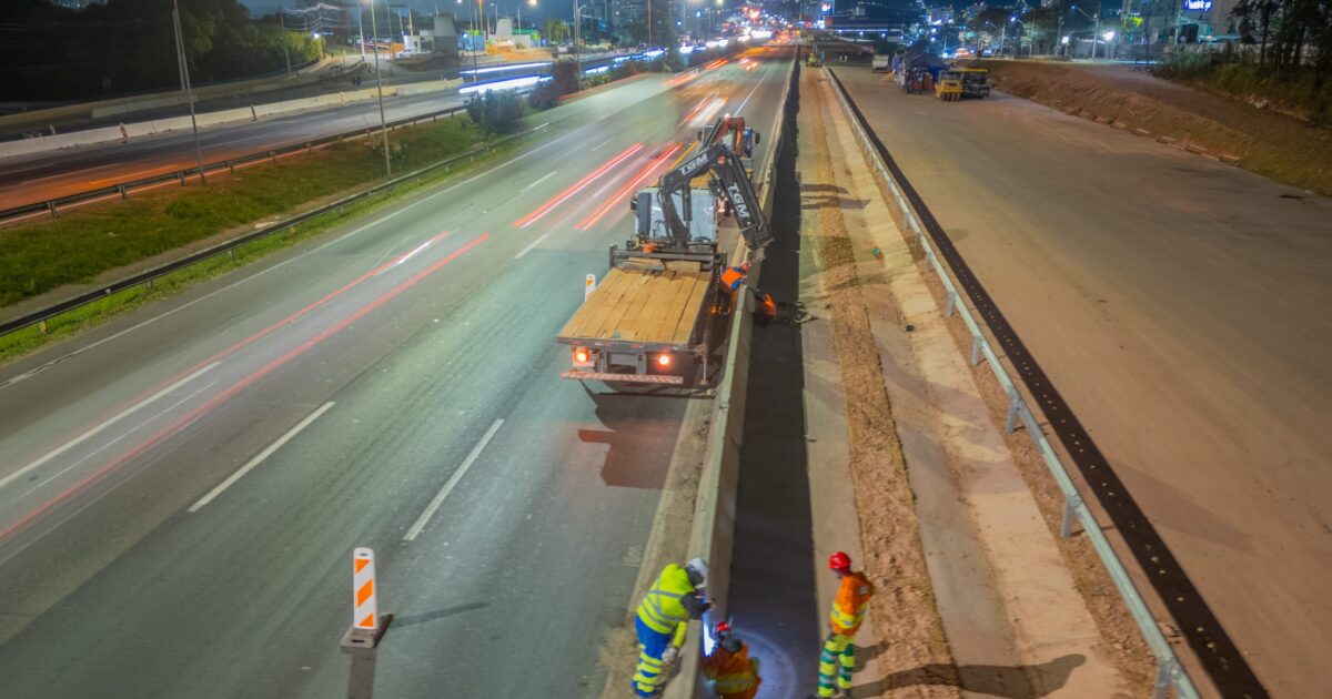 Obras na Castello Branco SP-280 alteram tráfego em Osasco e Barueri