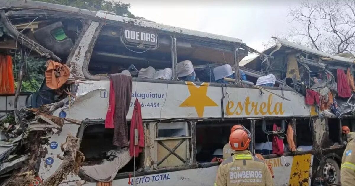 Ônibus irregular na BR-040 causa 10 mortes em Petrópolis