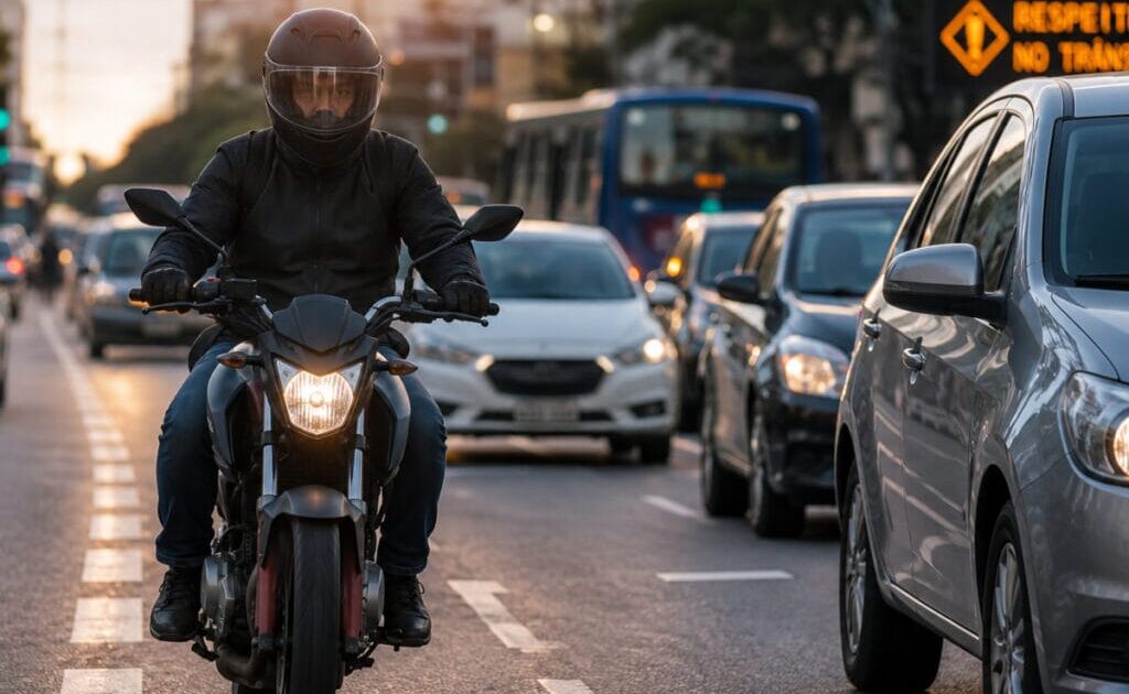 Acidentes com motos em SP sobem quase 20% em 2024