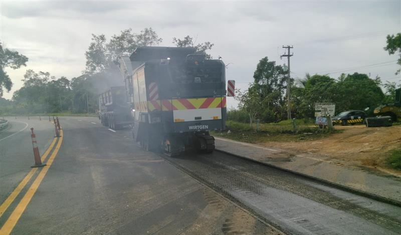 Restauração da BR-101 altera tráfego até 2027