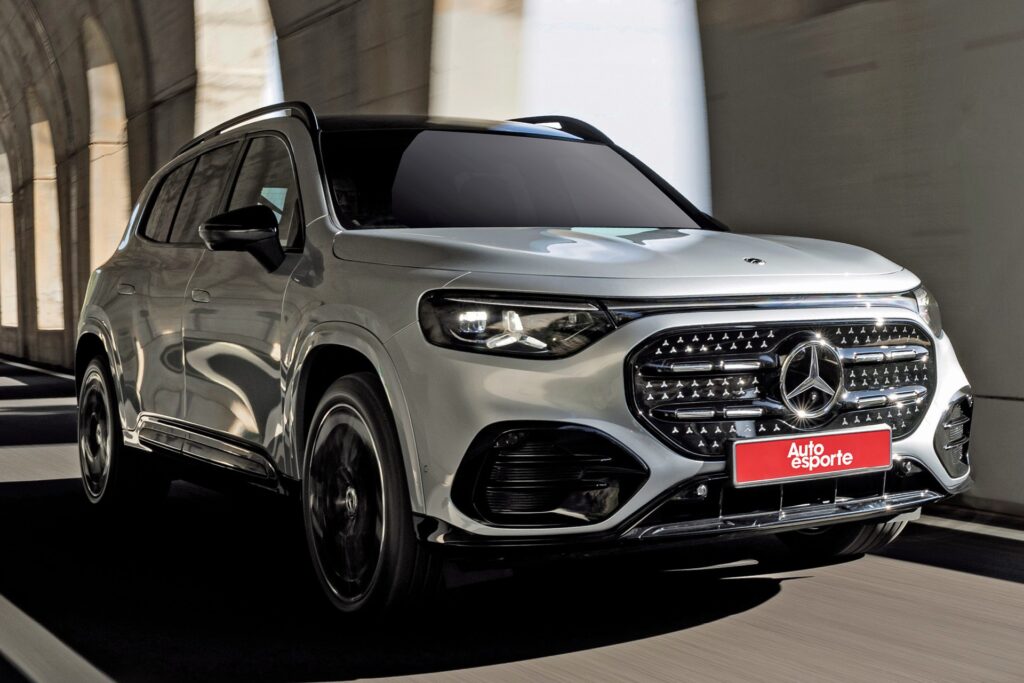 Mercedes GLB elétrico: SUV de 7 lugares com câmbio