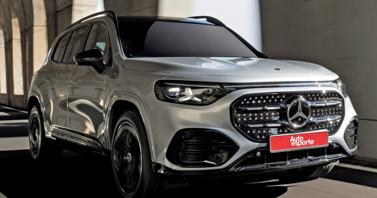 Mercedes GLB elétrico: SUV de 7 lugares com câmbio