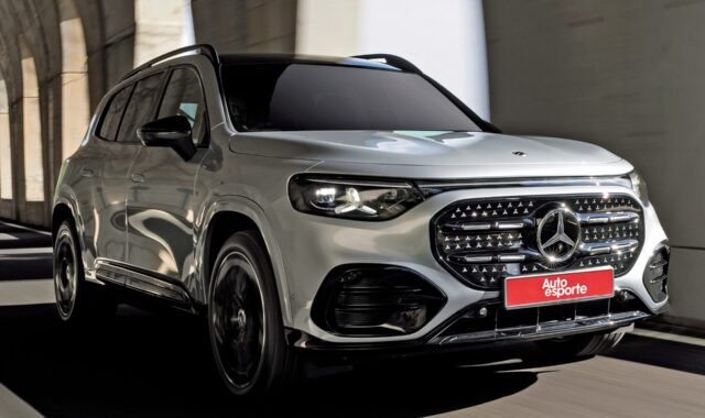 Mercedes GLB elétrico: SUV de 7 lugares com câmbio