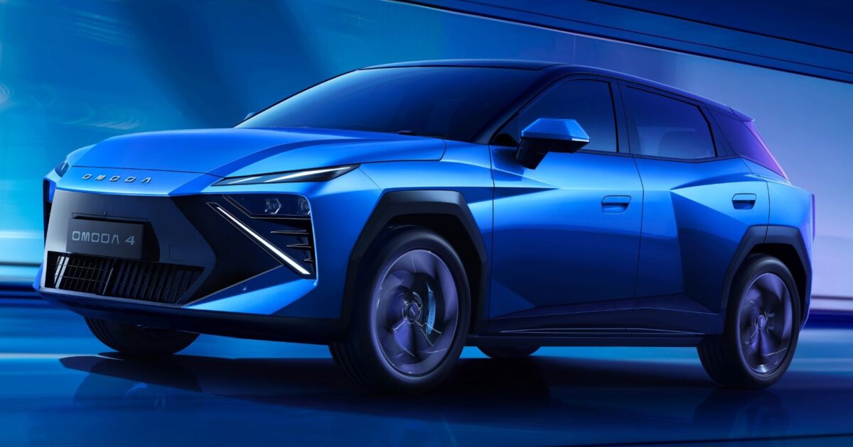 Omoda 4: SUV híbrido rival de Avenger e Tera chega em 2026