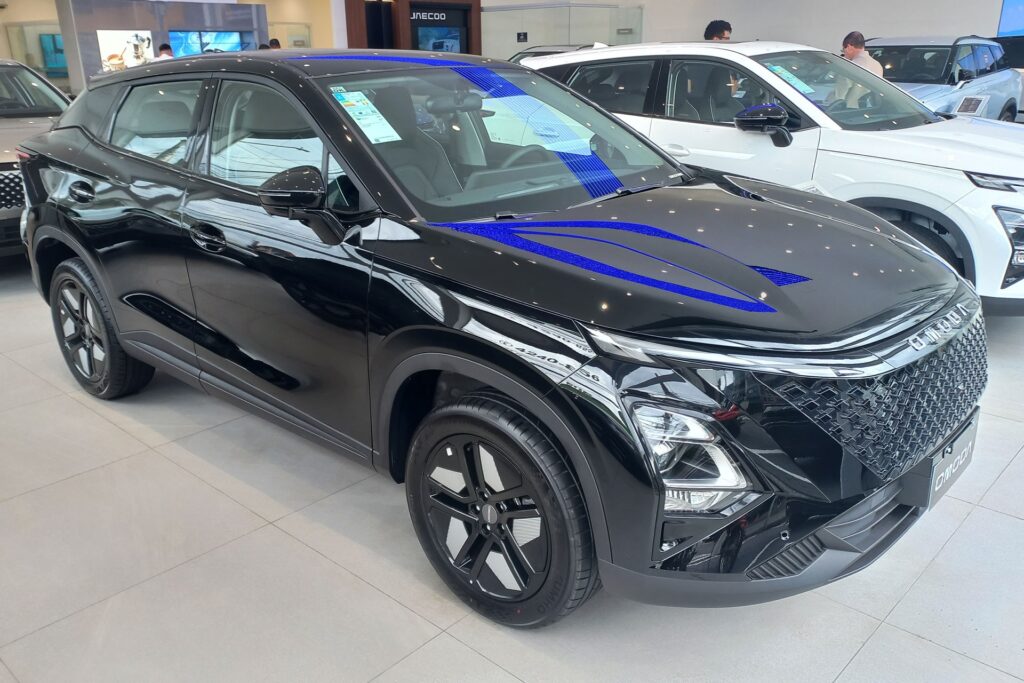Omoda 5 com desconto fica mais barato que Yaris Cross