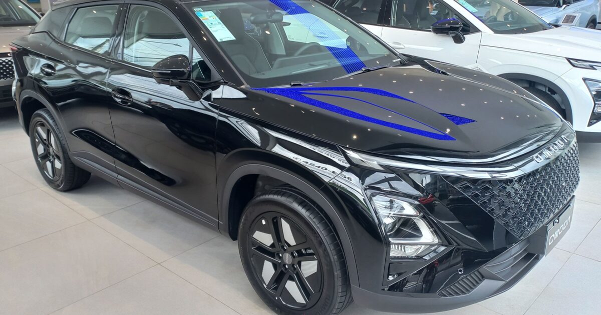 Omoda 5 com desconto fica mais barato que Yaris Cross