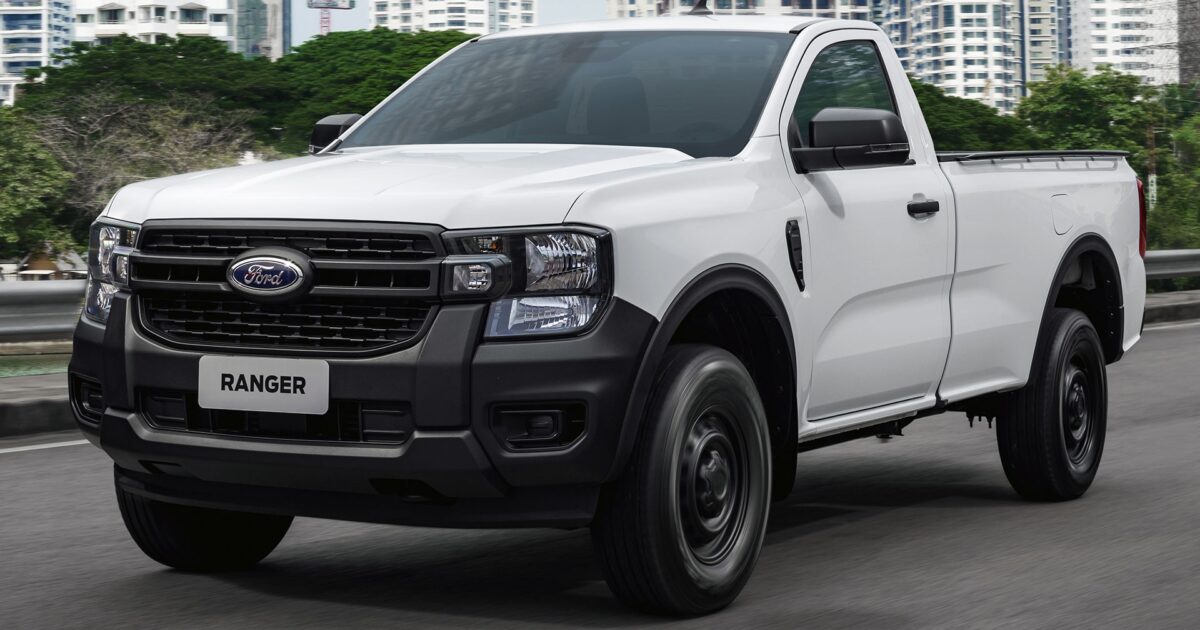 Ford Ranger cabine simples: como é a picape para o trabalho