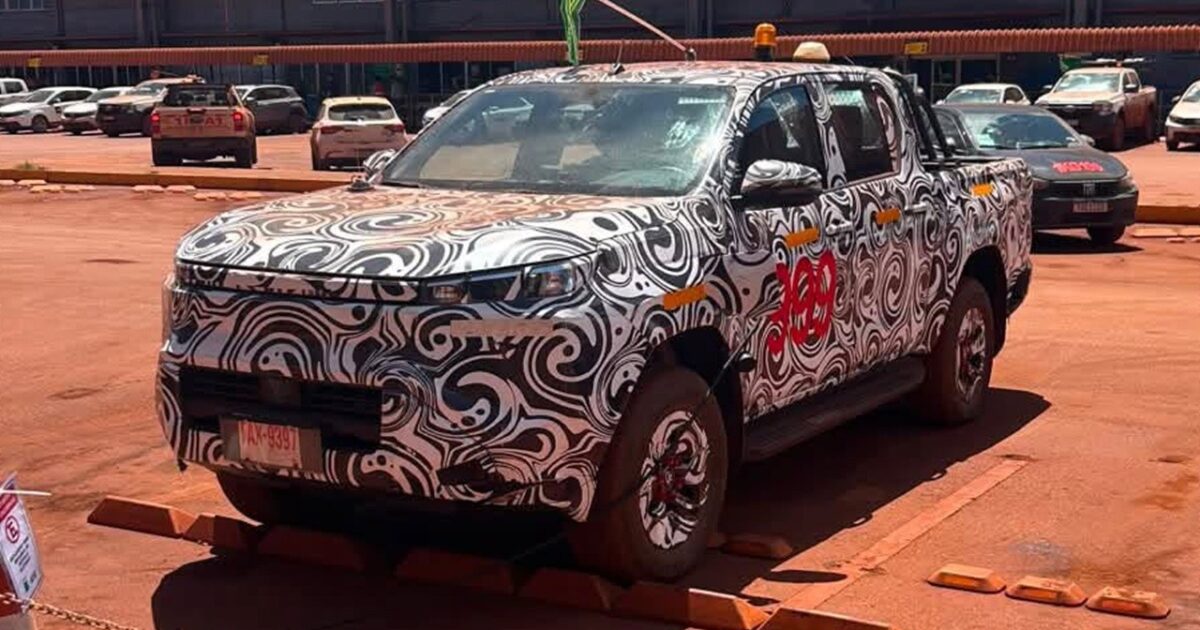 Toyota Hilux elétrica chega ao Brasil antes da estreia em 2027