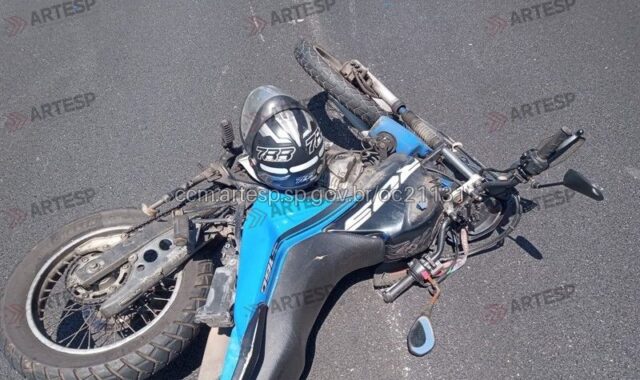 Acidente de moto na Imigrantes deixa dois feridos em São Bernardo