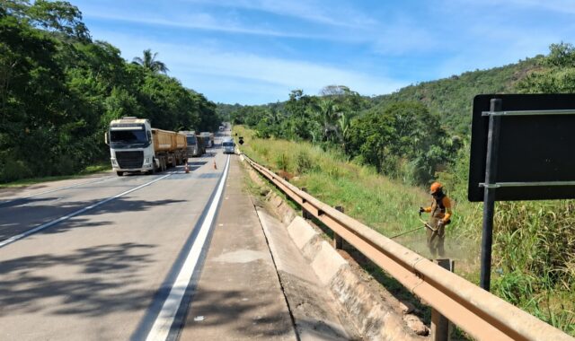 Interdição na BR-364 em Mato Grosso: obras na Serra de São Vicente alteram tráfego
