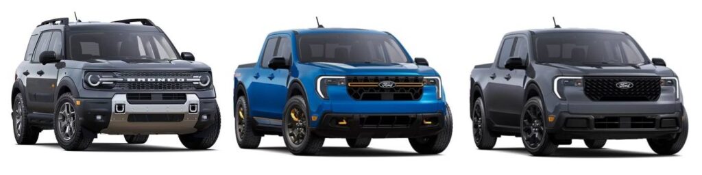 Recall Ford Bronco Sport e Maverick 2025: EGR