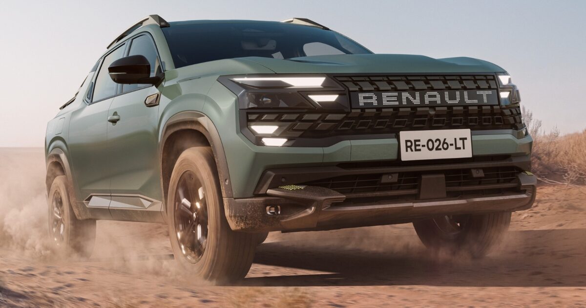 Renault Niagara híbrida chega em 2027 com inovação