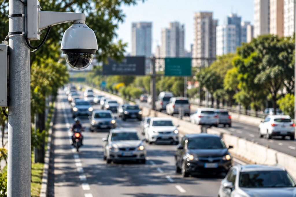 Fiscalização remota por videomonitoramento no trânsito