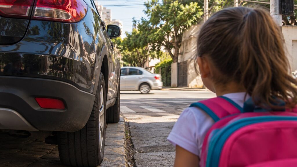 Segurança infantil no trânsito: perigos que adultos não veem