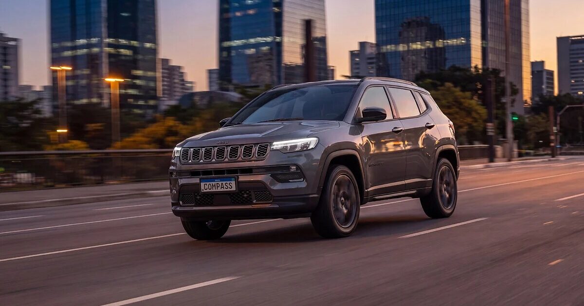 Jeep Compass 2027 híbrido reduz consumo em até 11%