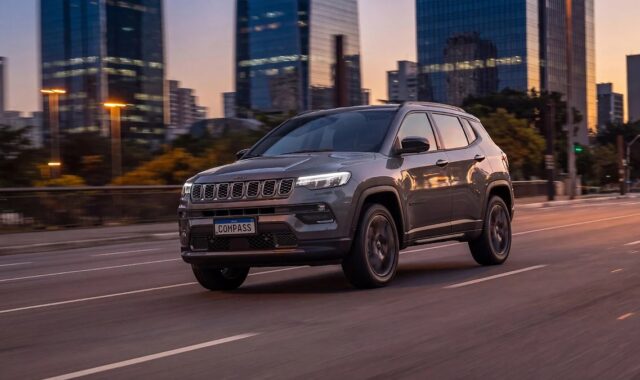 Jeep Compass 2027 híbrido reduz consumo em até 11%