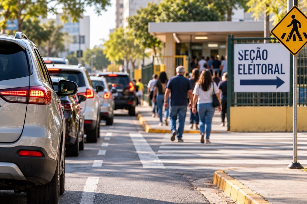 Eleições 2026 segundo turno: 7 situações no trânsito